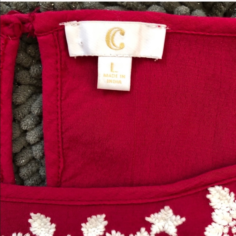 ADORABLE RASPBERRY COLORED DRESS - Picture 3 of 8